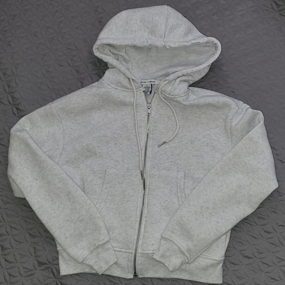 Better Together Gray Zippered Hoodie / Sweatshirt Jacket, Size Small - Picture 3 of 6